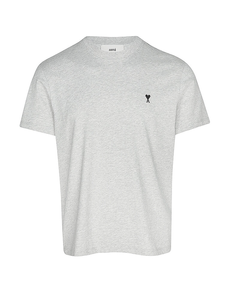 AMI PARIS T-Shirt  hellgrau   XL herren
